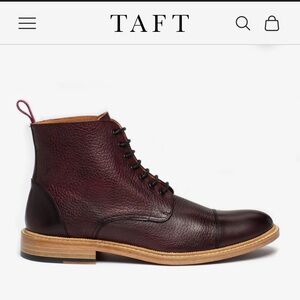 Taft Rome Oxblood Leather Men's Boots